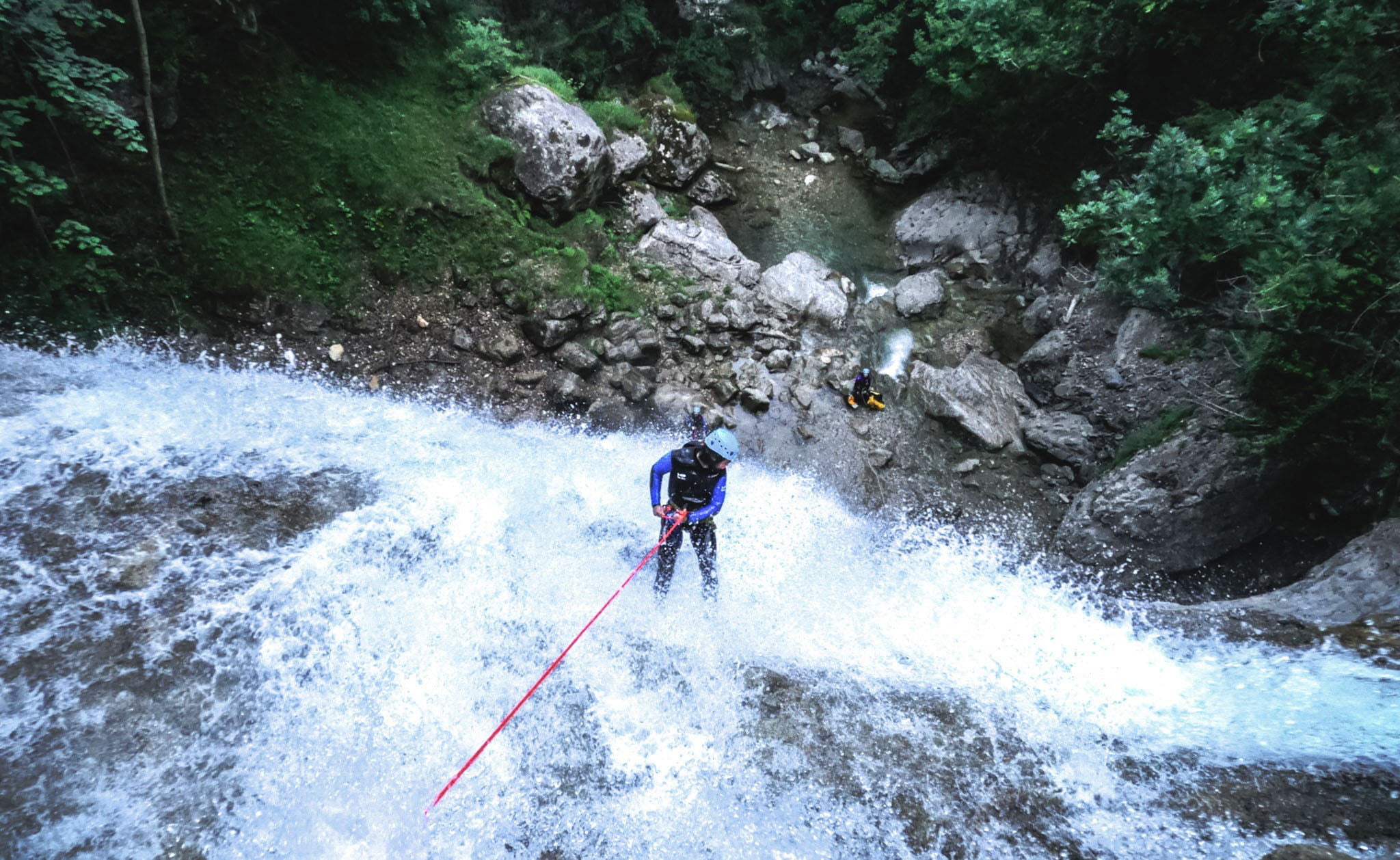 Rappel canyon sportif ecouges Grenoble, Lyon en Isère Vercors
