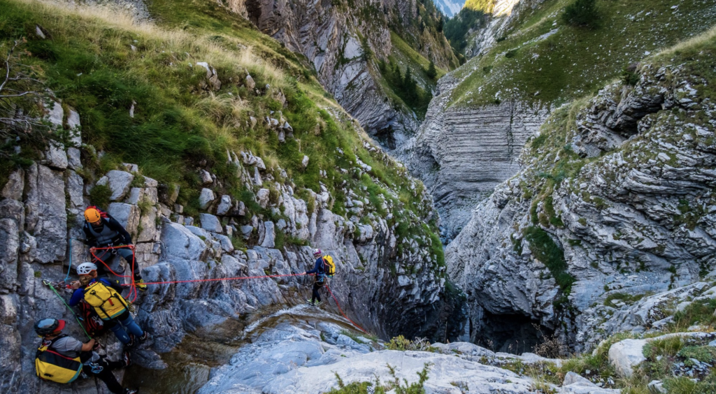 canyon de male vesse dans les Alpes de haute provence